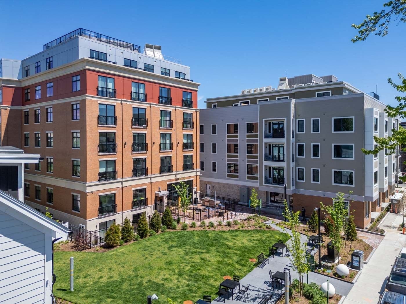 346 Union Park / 5 Lake St — Multi-Family landscape by Hynes Landscaping