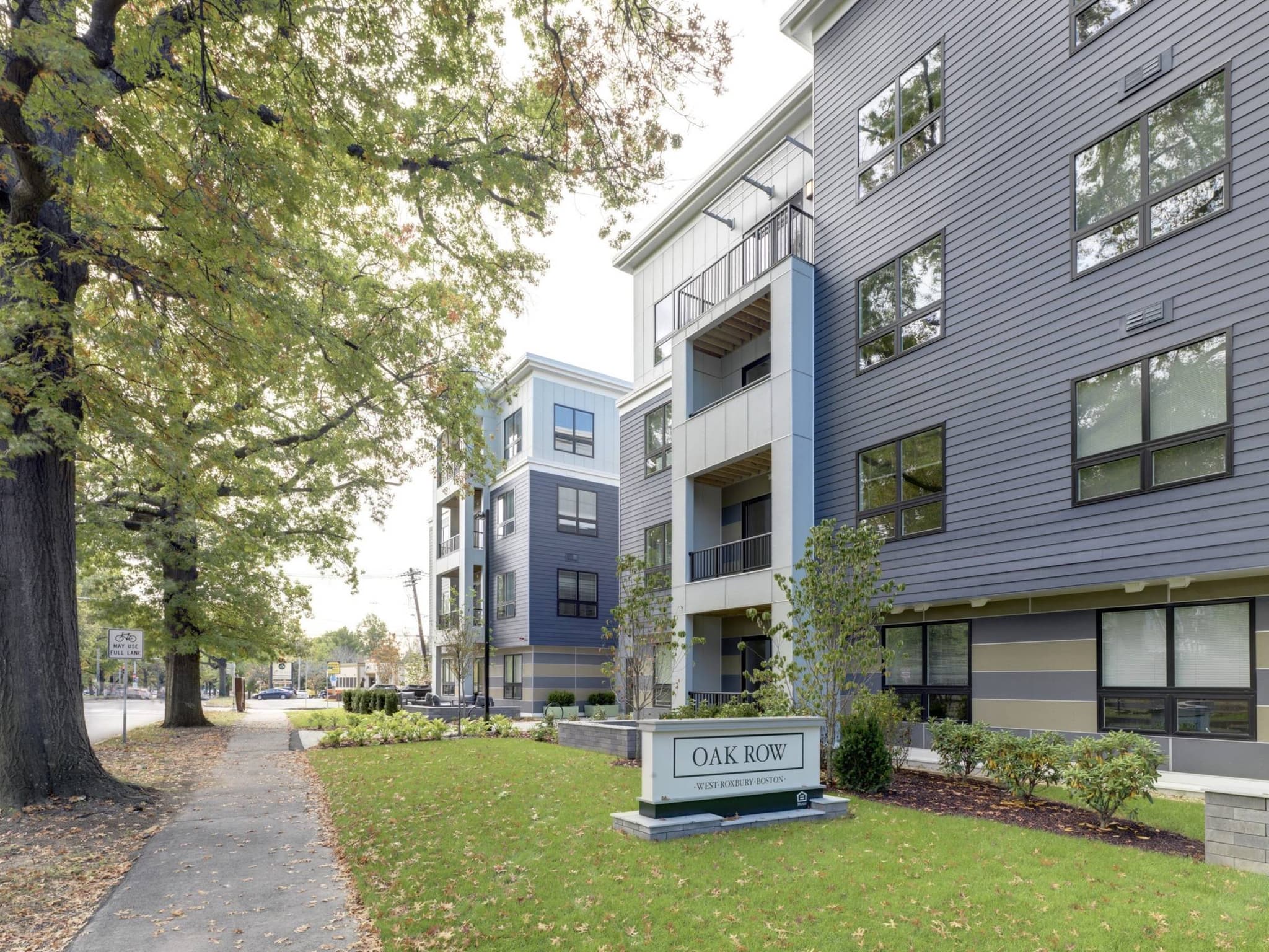 Oak Row — Multi-Family landscape by Hynes Landscaping
